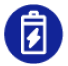 blue battery icon